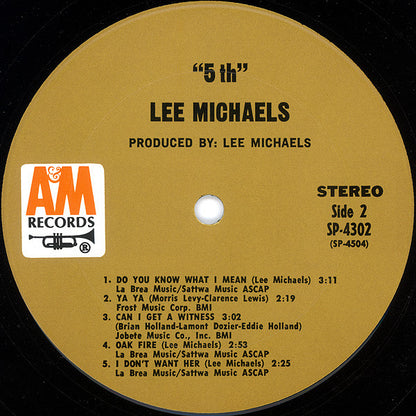 Lee Michaels - 5th
