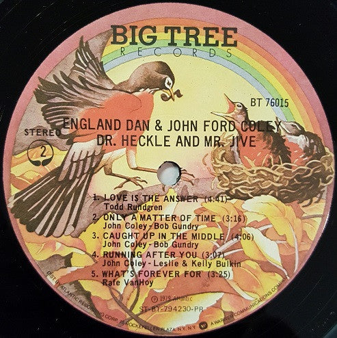 England Dan & John Ford Coley - Dr. Heckle And Mr. Jive