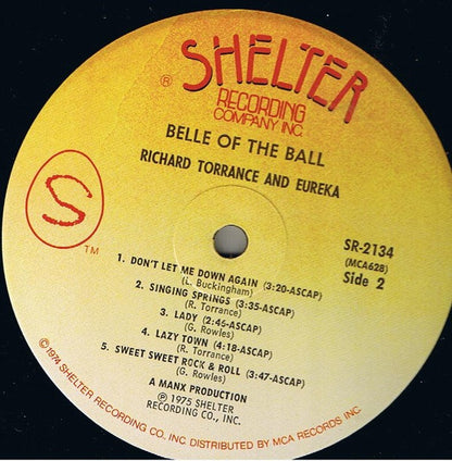 Richard Torrance, Eureka - Belle Of The Ball