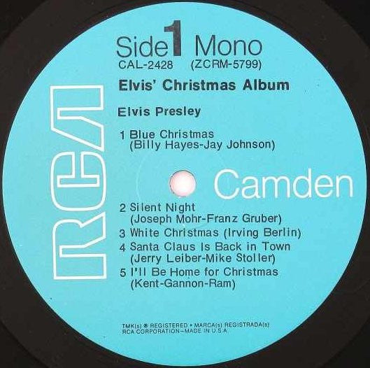Elvis Presley - Elvis' Christmas Album