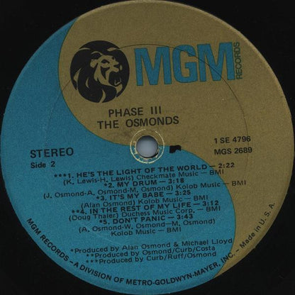 The Osmonds - Phase III