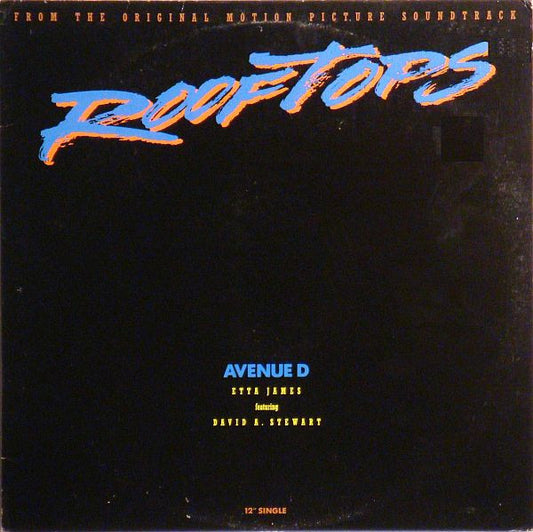 12": Etta James, David A. Stewart - Avenue D (From The Original Motion Picture Soundtrack "Rooftops")