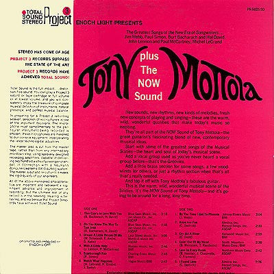 Tony Mottola, The Groovies - Warm, Wild & Wonderful