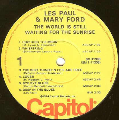 Les Paul & Mary Ford - The World Is Still Waiting For The Sunrise
