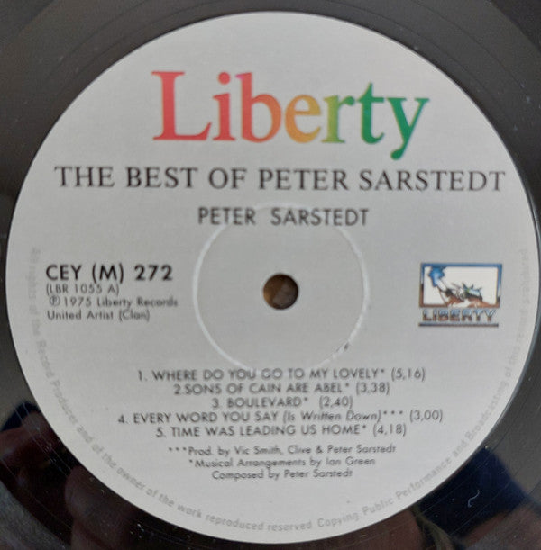 Peter Sarstedt - The Best Of Peter Sarstedt