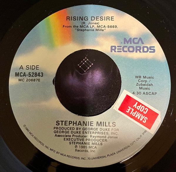 7" Single: Stephanie Mills - Rising Desire / Under Pressure