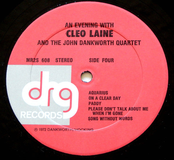 Cleo Laine - An Evening With Cleo Laine