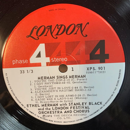Ethel Merman - Merman Sings Merman