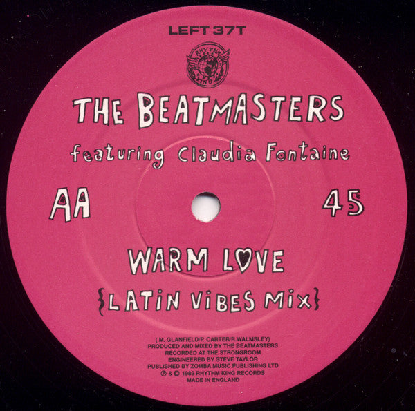 12": The Beatmasters - Warm Love