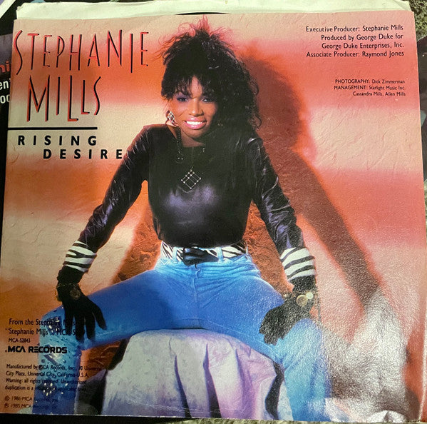 7" Single: Stephanie Mills - Rising Desire / Under Pressure