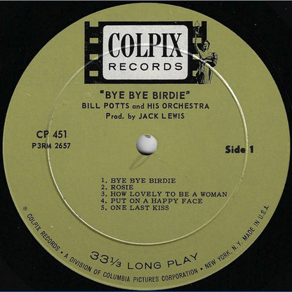 Bill Potts And His Orchestra - Bye Bye Birdie