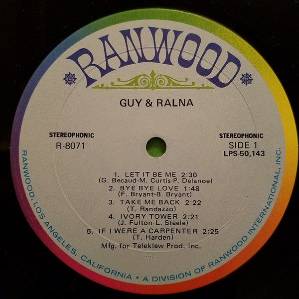 Guy & Ralna - Lawrence Welk Presents Guy & Ralna