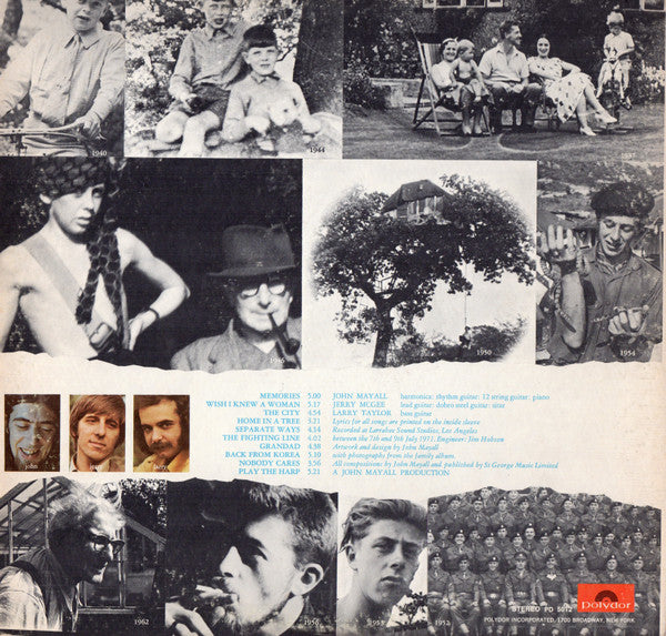 John Mayall, Jerry McGee, Larry Taylor - Memories
