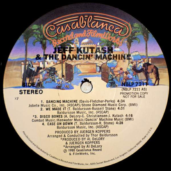 Jeff Kutash, Dancin' Machine - Jeff Kutash And The Dancin' Machine