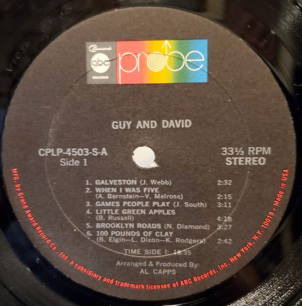 Guy Hovis, David Blaylock - Guy And David