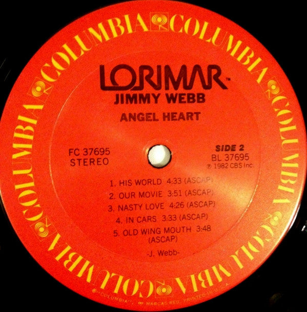 Jimmy Webb - Angel Heart