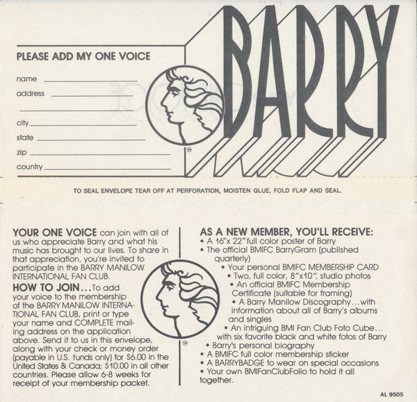 Barry Manilow - One Voice