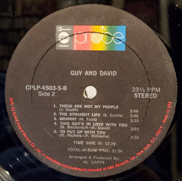 Guy Hovis, David Blaylock - Guy And David