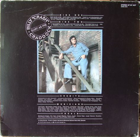Billy 'Crash' Craddock - Easy As Pie