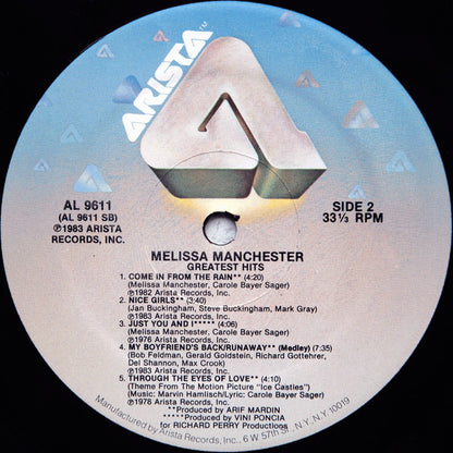 Melissa Manchester - Greatest Hits