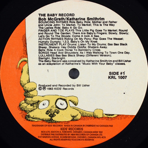 Bob McGrath, Katharine Smithrim - The Baby Record