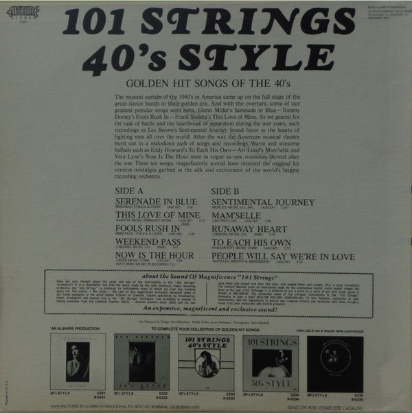 101 Strings - 101 Strings 40's Style