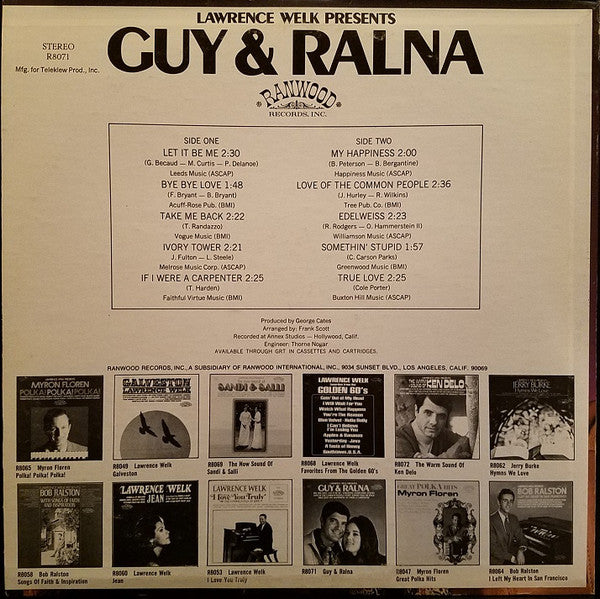 Guy & Ralna - Lawrence Welk Presents Guy & Ralna