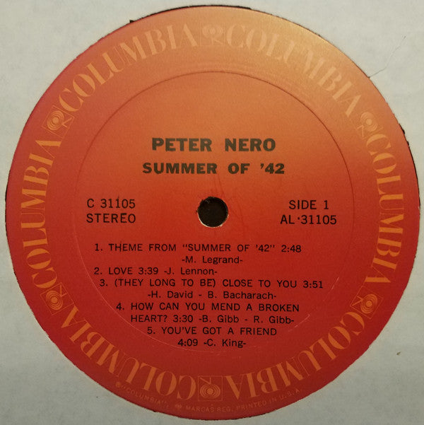 Peter Nero - Summer Of '42