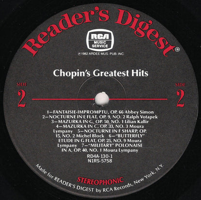 Various - Chopin's Greatest Hits