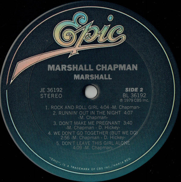 Marshall Chapman - Marshall