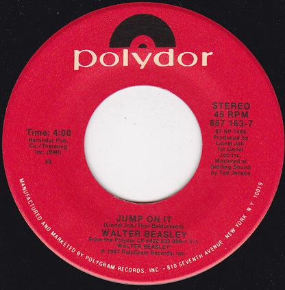 7" Single: Walter Beasley - I'm So Happy / Jump On It