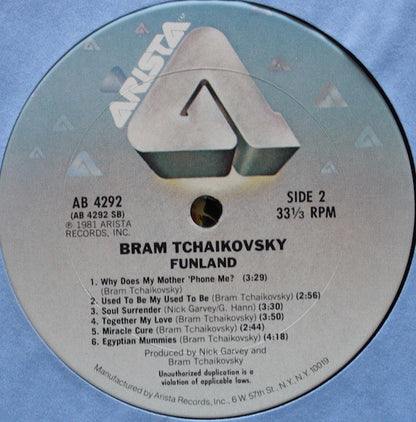 Bram Tchaikovsky - Funland