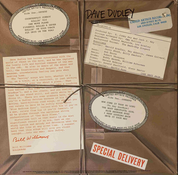 Dave Dudley - Special Delivery