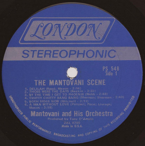 Mantovani And His Orchestra - The Mantovani Scene