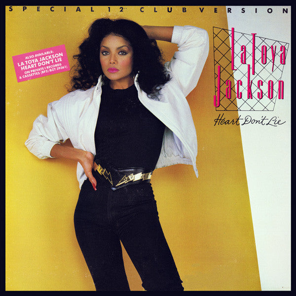 12" Single: La Toya Jackson - Heart Don't Lie