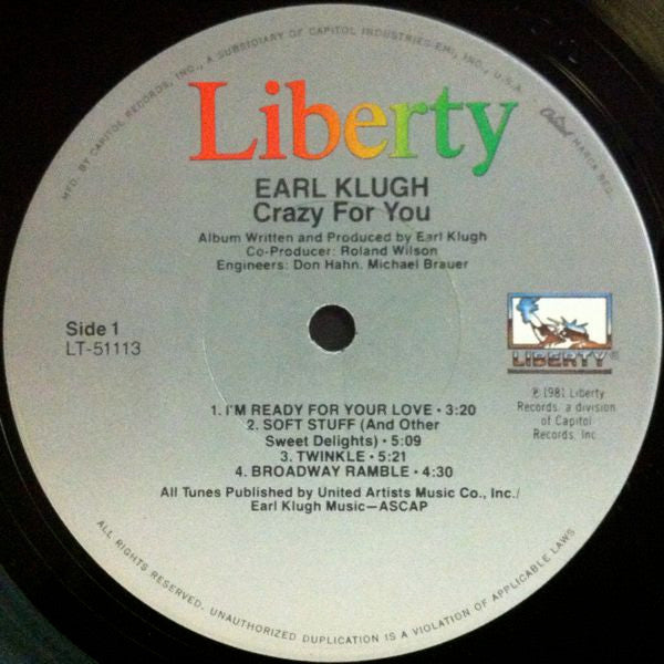 Earl Klugh - Crazy For You
