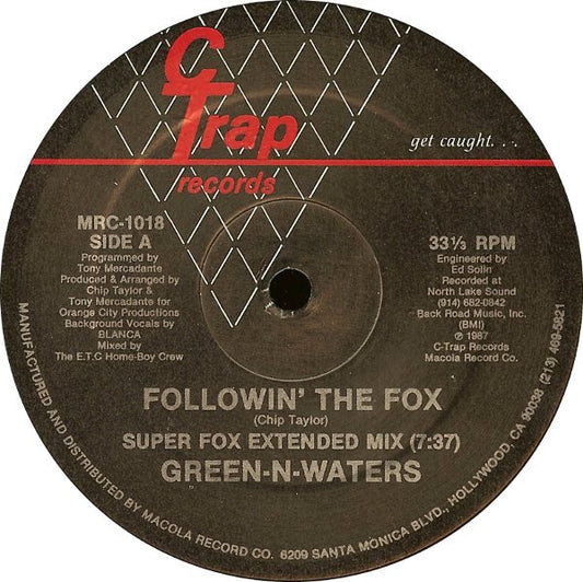 12": Green-N-Waters - Followin' The Fox