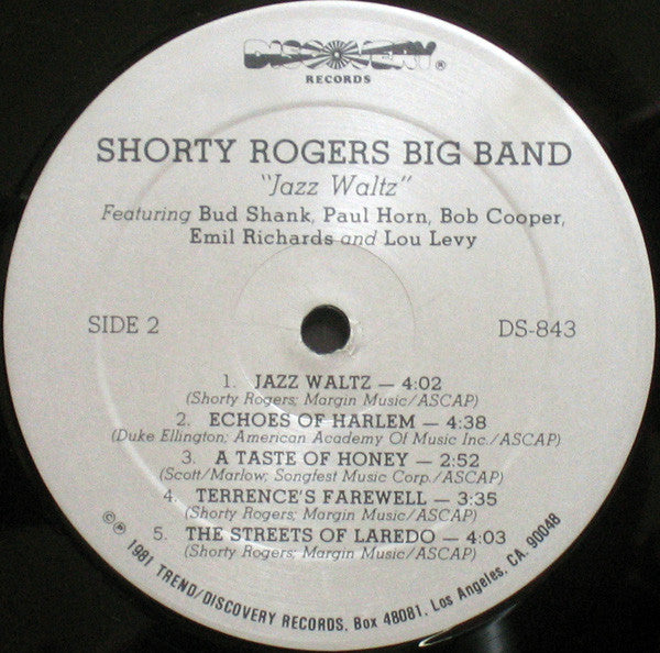 Shorty Rogers Big Band - Jazz Waltz