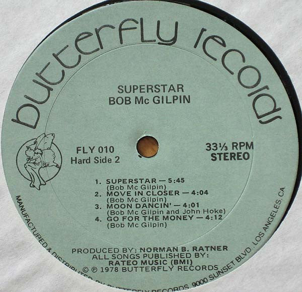 Bob McGilpin - Superstar