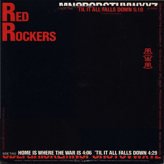 12": Red Rockers - 'Till It All Falls Down