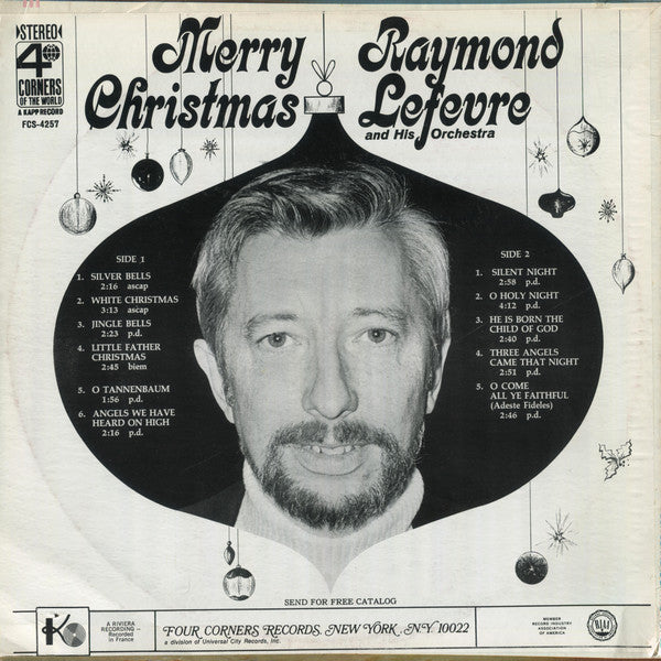 Raymond Lefèvre Et Son Grand Orchestre - Merry Christmas