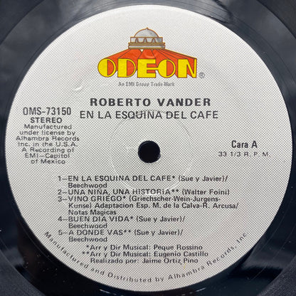 Roberto Vander - En La Esquina Del Café