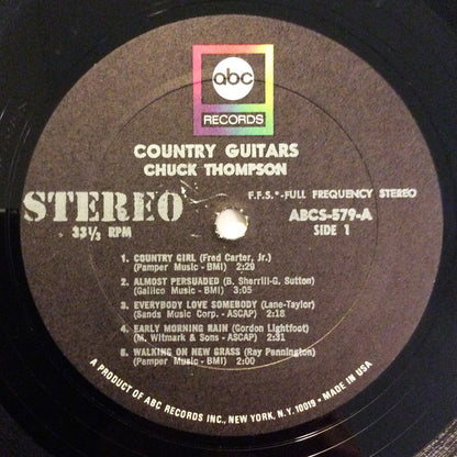 Chuck Thompson - Country Guitars