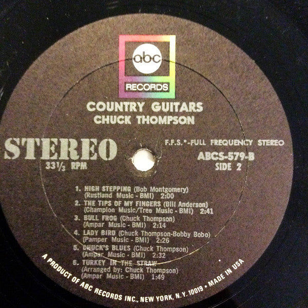 Chuck Thompson - Country Guitars