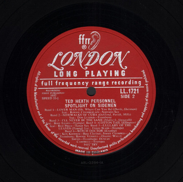 Ted Heath And His Music - Spotlight On Sidemen