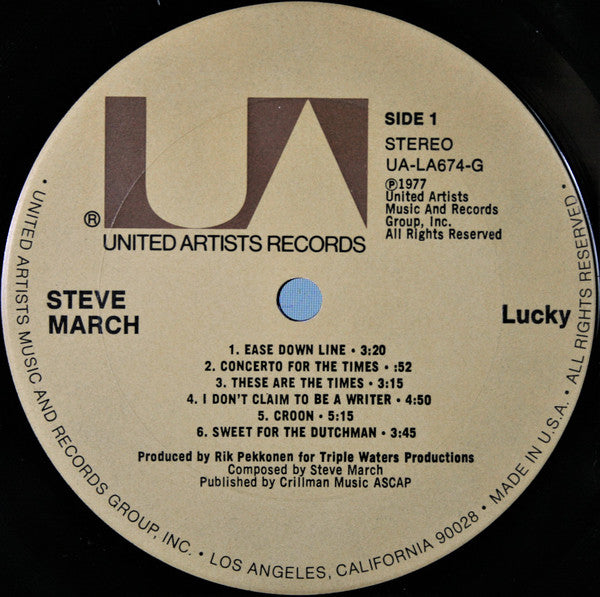 Steve March - Lucky