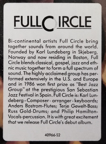 Full Circle - Full Circle