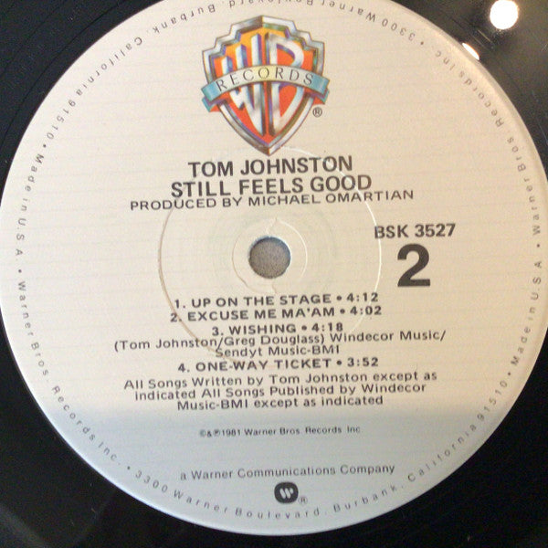 Tom Johnston - Still Feels Good