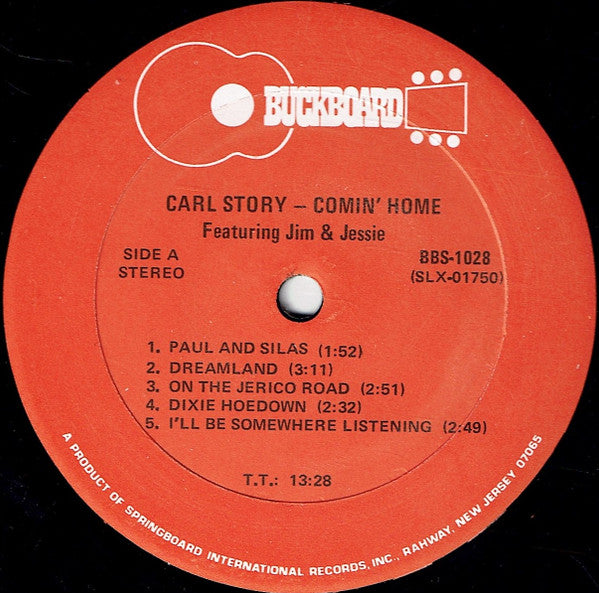 Carl Story, Jim & Jesse - Comin' Home