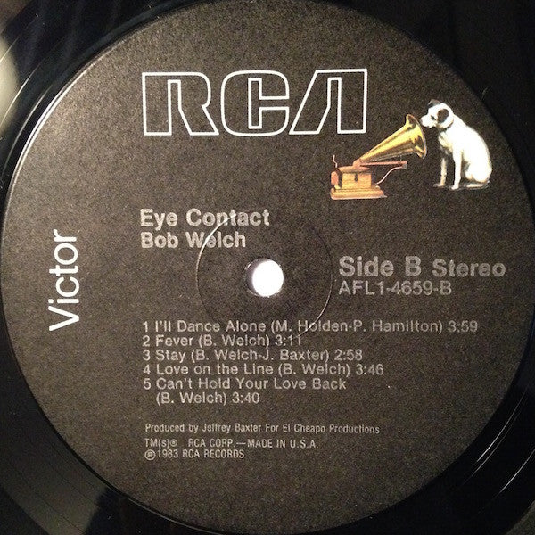 Bob Welch - Eye Contact